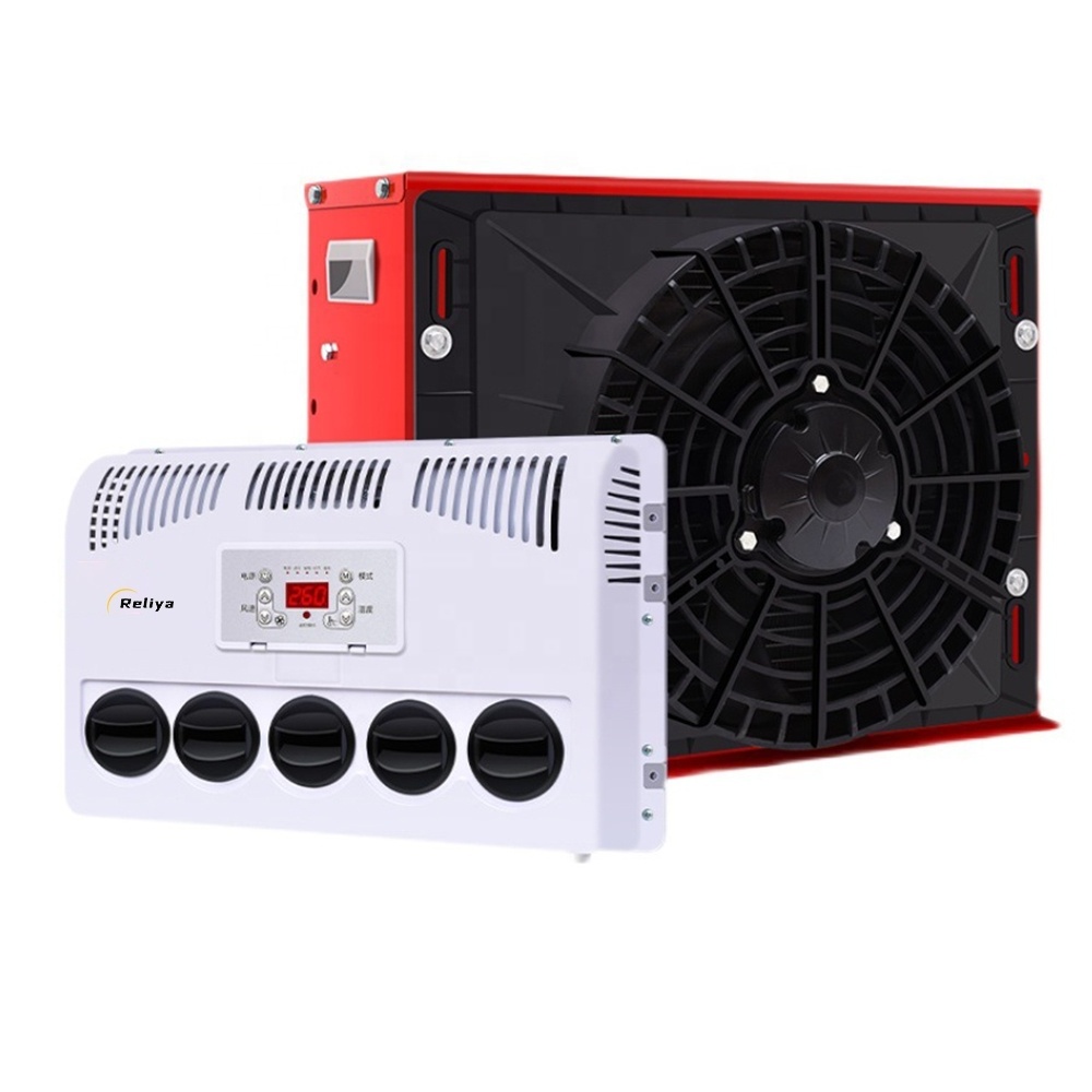 Wall mounted 24v manufacturer truck 12v truck parking air conditioner electric air conditioner for cars