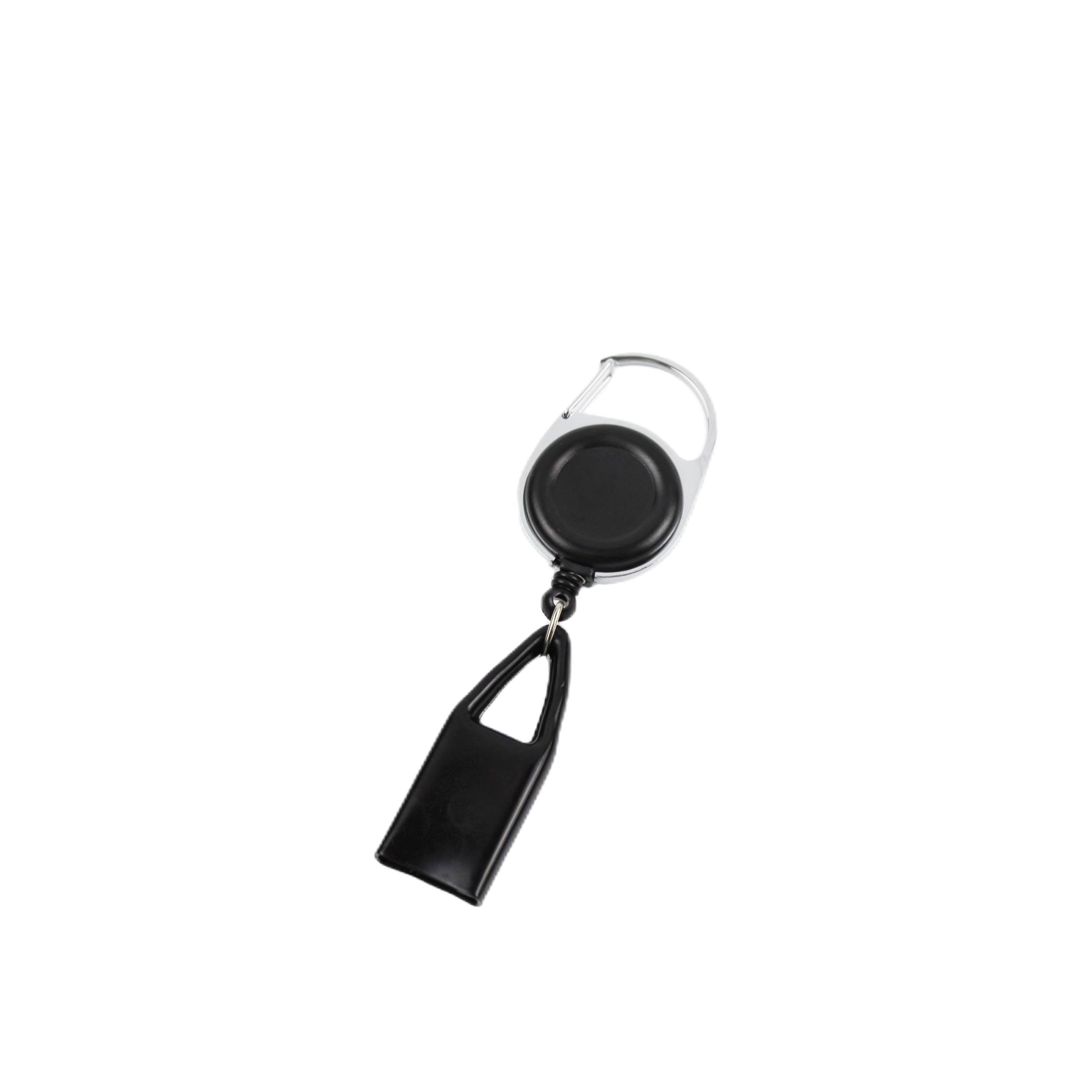 Bestom  Custom Retractable Keychain Badge Reels Lighter Clipper Pen Holder  with Belt Clip for Outdoor Activiry Accessories