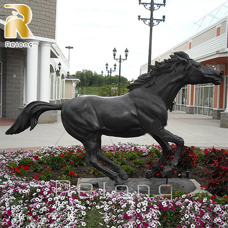 Life Size Outdoor Garden decor Large  Bronze Sculptures Garden Bronze Horse Statue