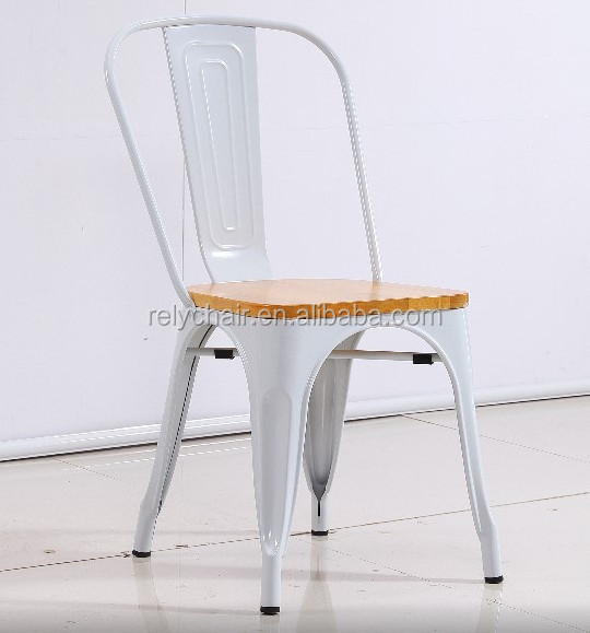 Best selling foshan furniture modern wooden seat iron office chair