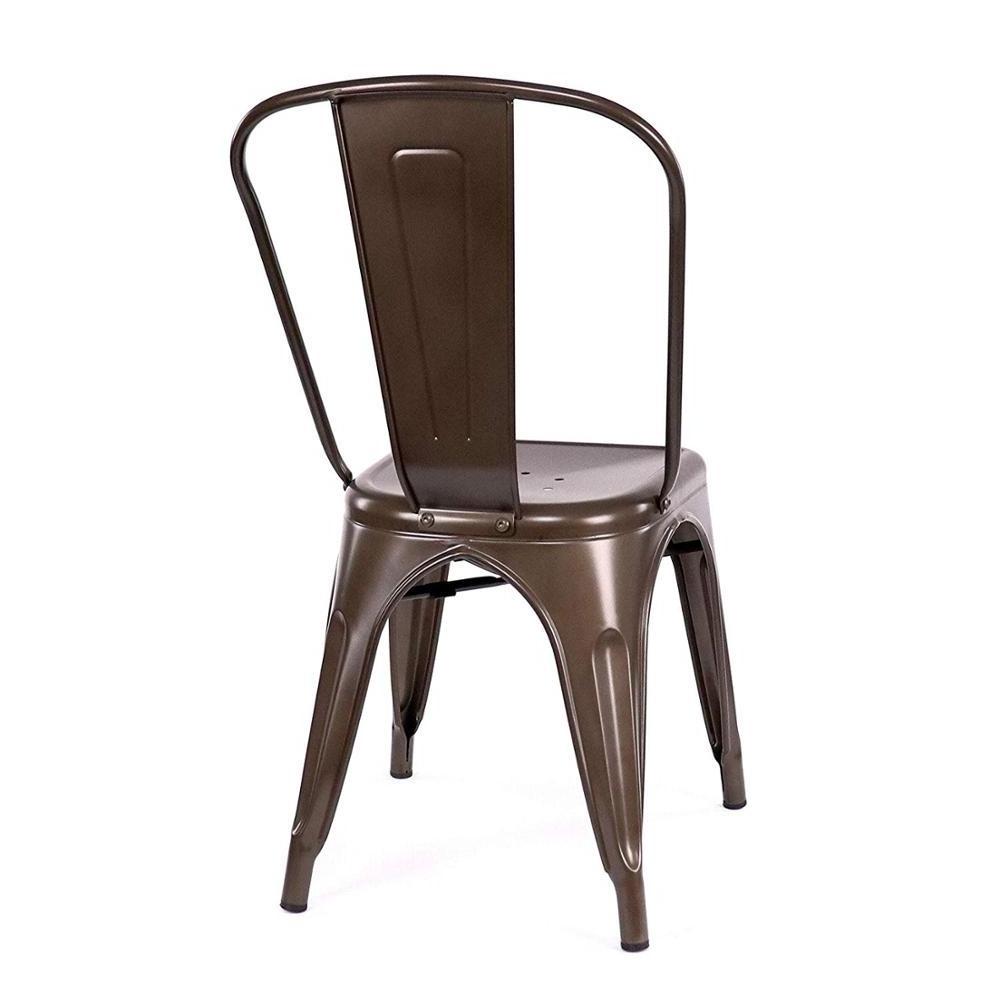 Modern luxury metal restaurant dining chair restaurant chairs