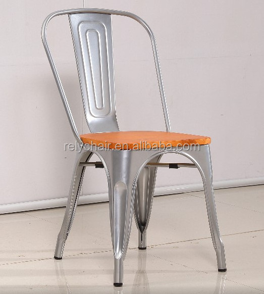 Best selling foshan furniture modern wooden seat iron office chair