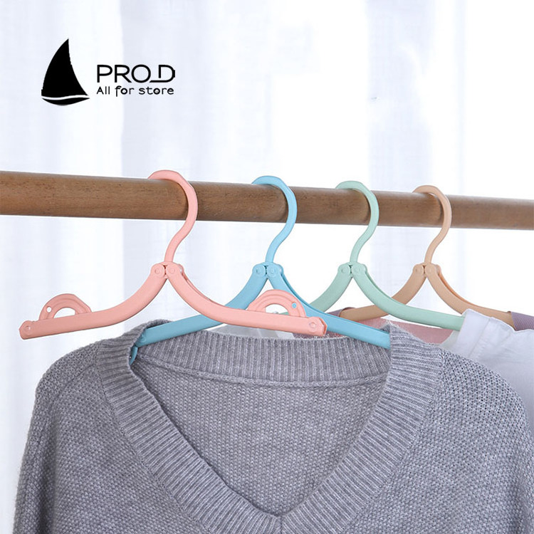 Multifunctional  travel folding drying rack Portable travel home clothes hanging small support hanger