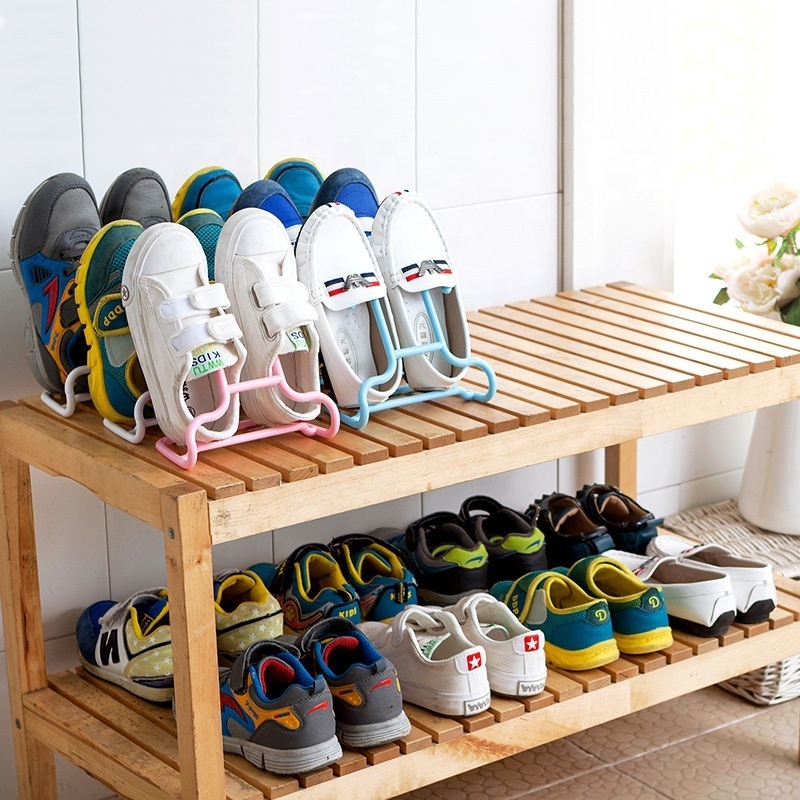 Wardrobe Organize Multi-Function Shelf Drying Shoe Rack Stand Hanger Children Kids Shoes Hanging Storage