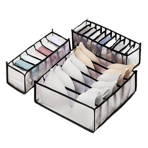 Hot Underwear Panties Socks Storage Box Closet Organizer Bedroom Storage Organizer Transparent Plastic Multifunction Toy Storage