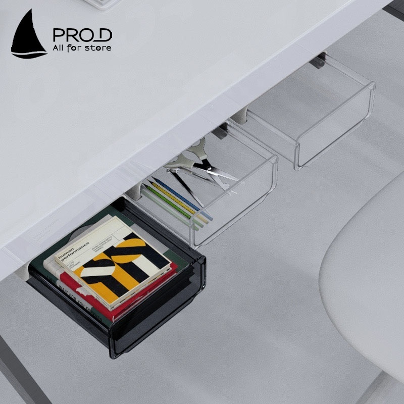 Wholesale Storage Box For Office Pen Holder Plastic Under Desk Drawer