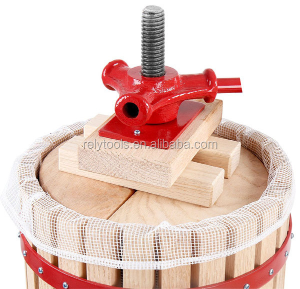 hot-sale new design manual 6L fruit crusher wine apple cider press