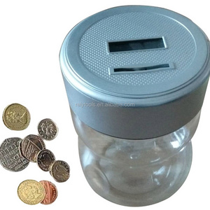 Electric digital piggy bank / Lcd display coin counter / Automatic coin counter & sorter