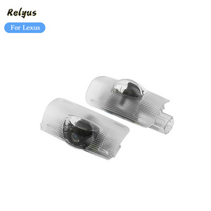 LED Car Door Light Logo Projector Lamp Auto Accessories For Lexus RX ES GX LS LX IS GS RC Series IS250 ES350 RX300 GX460 RX300