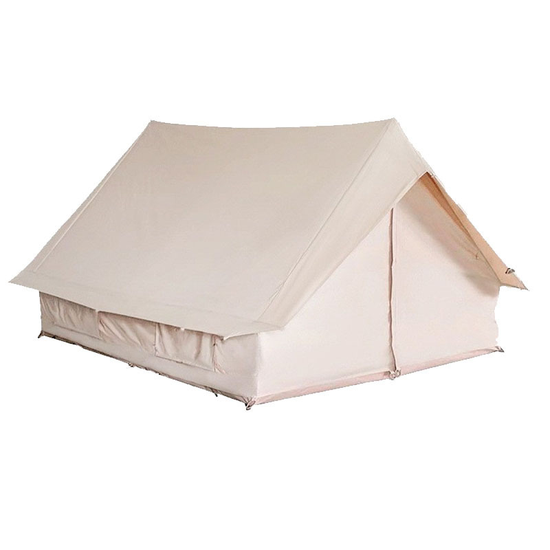 Remaco Hot Selling Outdoor Camping Easy Setup Breathable Portable 4 Seasons Family Glamping Cotton Canvas Tent