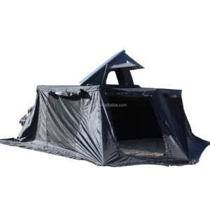 Outdoor Camping Aluminum Case Car 180-Degree-Awning Freestanding Foxwing Awning Free Standing 180 Degree Awning with Lights