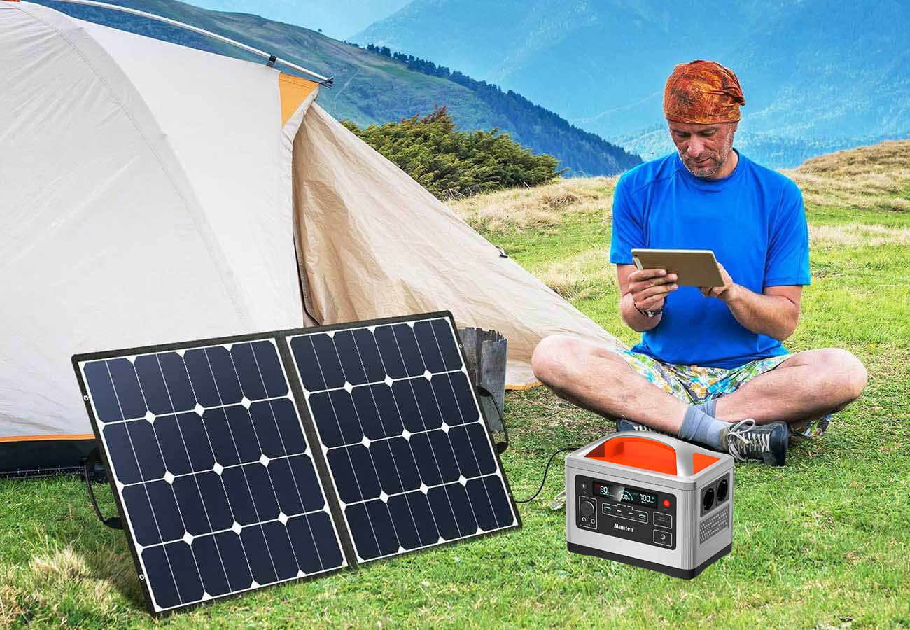 High Quality Outdoor Camping Lithium Portable Solar Power Station Generator 500W 1000w