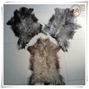 factory direct selling long hair goat fur in high quality