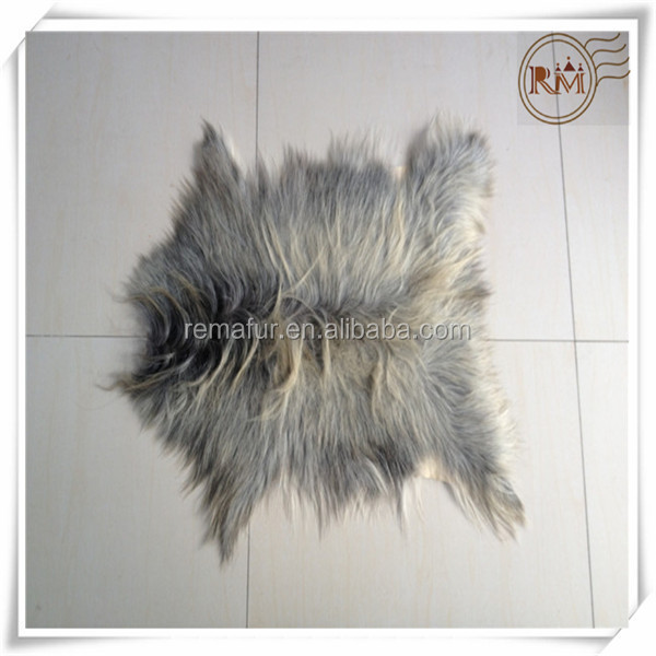 factory direct selling long hair goat fur in high quality