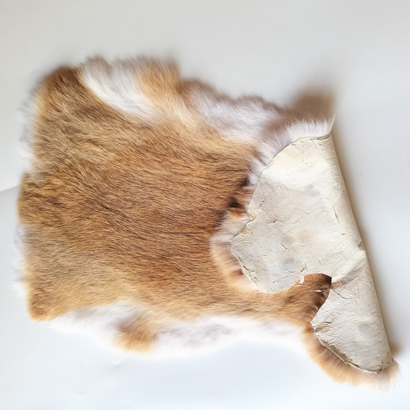 Natural Yellow Color Rabbit Skins Pelts