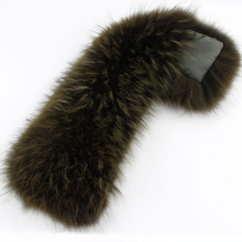 Hot Selling Large Women Jacket Raccoon Dog Fur Collar