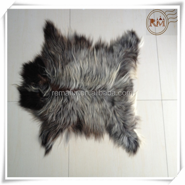 factory direct selling long hair goat fur in high quality