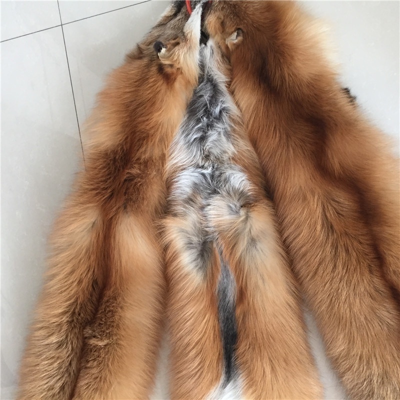 China factory wholesale large size red fox skin pelts real fox fur skin fox fur hide