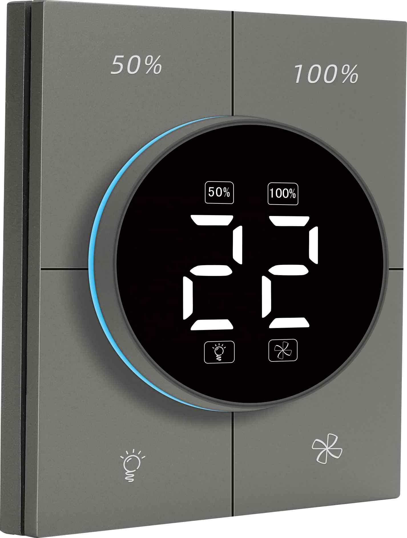 Smart Zigbee Knob Fan Dimmer Switch WiFi Tuya Smart Life Light Dimmer Switch | Bestsuppliers.com