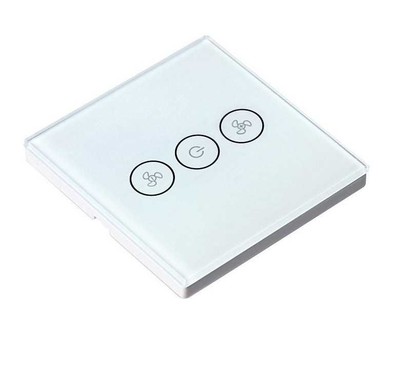 Timing Function Smart Switch For Fan Voice Control Tuya Wifi Light Ceiling Fan Dimmer Switch