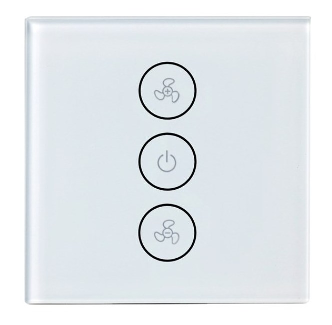 Timing Function Smart Switch For Fan Voice Control Tuya Wifi Light Ceiling Fan Dimmer Switch