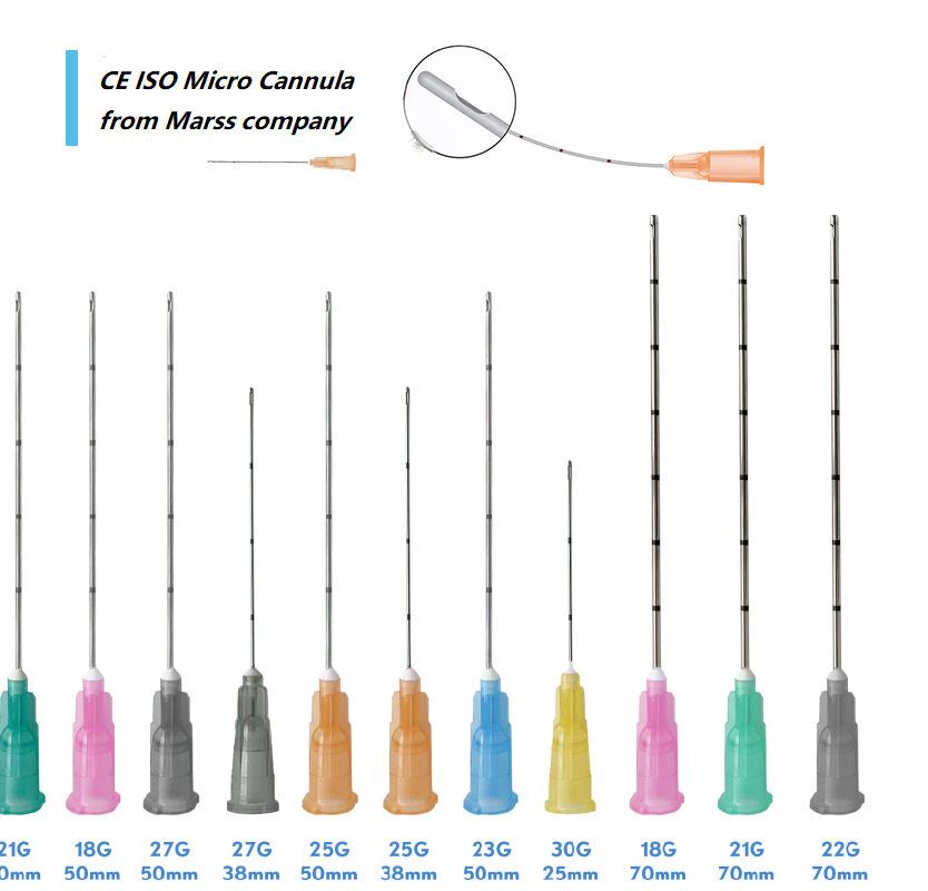 Wholesale Disposable Micro Cannula blunt tip 18g 21g 22g 23g 25g 27g 30g