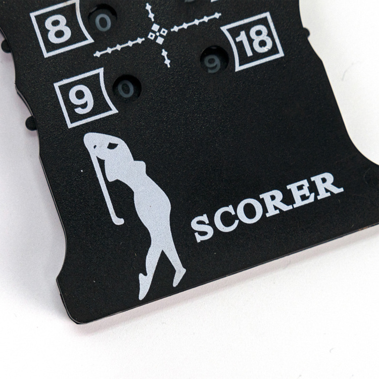 Scorer Counter Digits Scoring Keeper With Key Chain Golf Scorer Golf Accessories