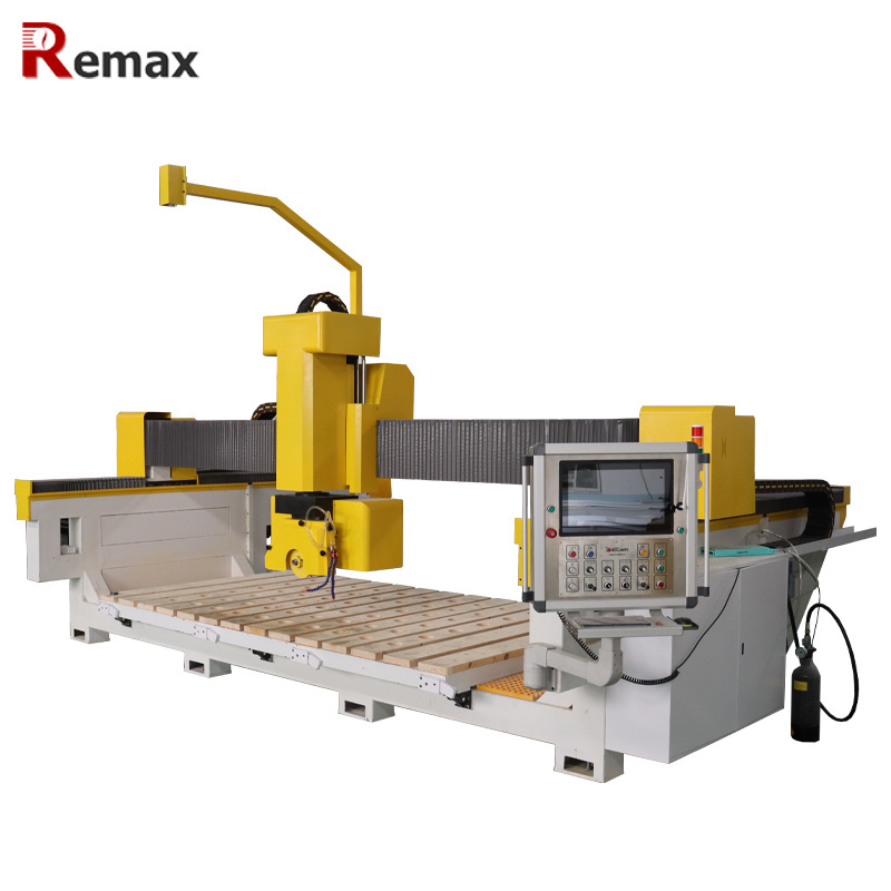 5 Axis CNC Bridge Saw Stone Cutting Machine