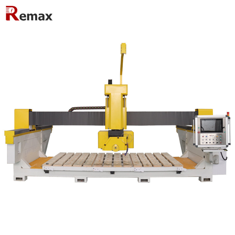 5 Axis CNC Bridge Saw Stone Cutting Machine