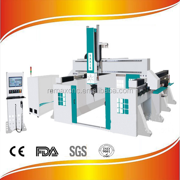 Remax-1530 5 axis cnc router wood working machine price