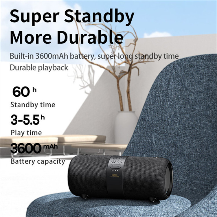 Remax RB-M58 Fashion Metal Wireless Portable Bluetooth 5.1 Mini Speaker