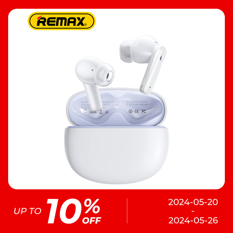 Remax CozyPods W21N ANC ENC Wireless Earbuds Audifonos Bluetooth Earphone in-ear Headphones