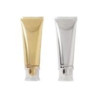 Face wash empty tube facial cleanser soft tube scrub cream aluminum soft tube cosmetic 100ml 150ml 200ml