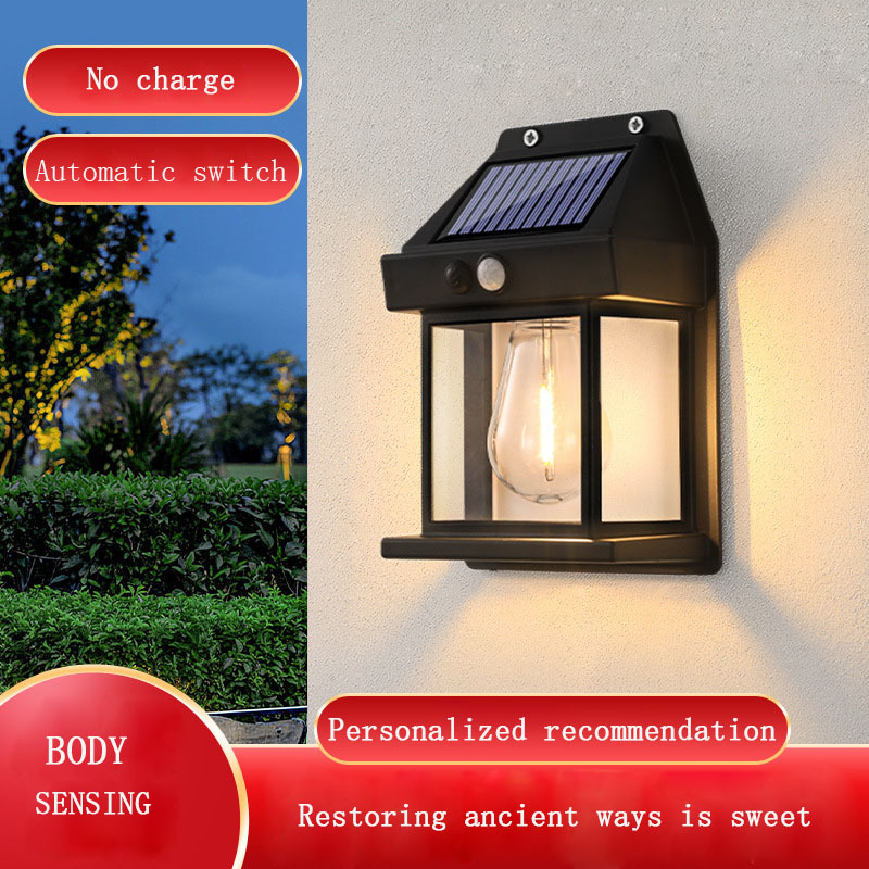 IP 65 waterproof new arrival wholesale price Wall Motion Sensor 3 Modes light solar garden solar lights outdoor