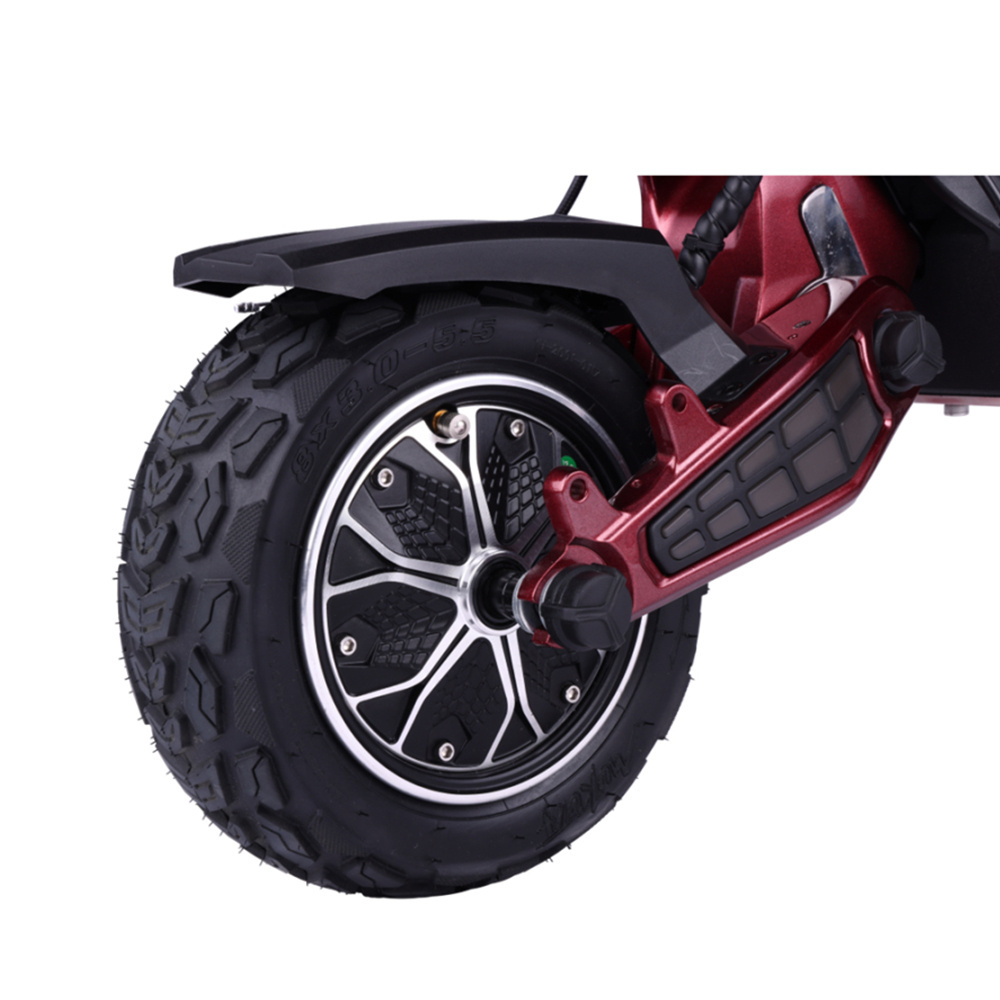 48V 15.6Ah Moped 800W Electric Scooter Adults Big Wheel Off Road Free Shipping With NFC Electric Scooter With Pedals