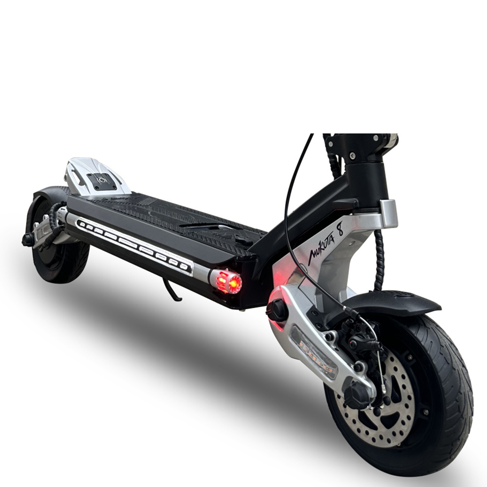 Mukuta 8 Mobility Off Road Car Adult Folding Lightweight Foldable 48V 15.6Ah 600W 2 Wheel Electric Scooter With Suspension