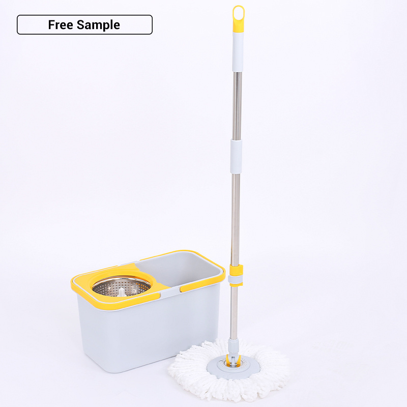 2022 household cleaning tools accessories mop 360 spin mop bucket system with mop replacement parts