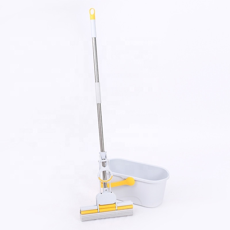 Home tools floor cleaning mopper smart PVA sponge mop with mop refill