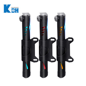 Bike Pump Pressure Gauge Portable Tube Bicycle Pump Cycling Tire Air Inflator Mini Bicycle Hand Pump