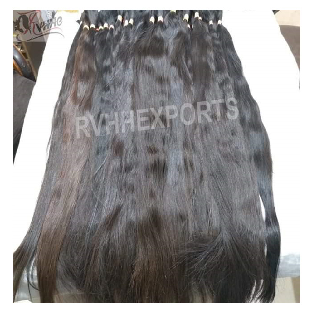 Virgin Non Processed Human Hair Wholesale Supplier Raw Indian Hair