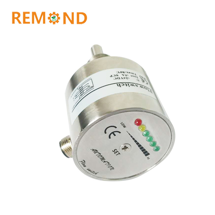 Water Flow Switch High Accuracy Stainless Steel Flow Sensor Thermal Flow Switch