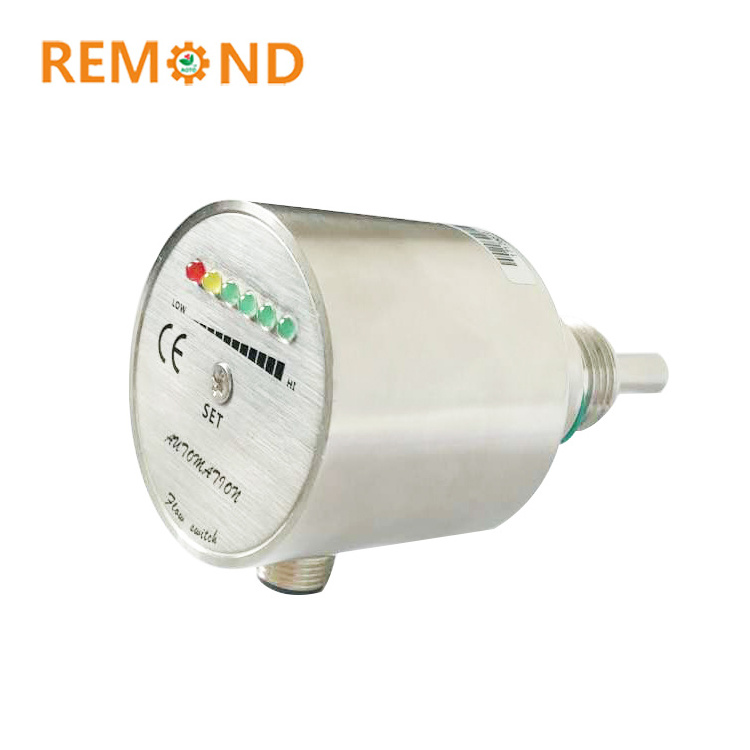 Water Flow Switch High Accuracy Stainless Steel Flow Sensor Thermal Flow Switch