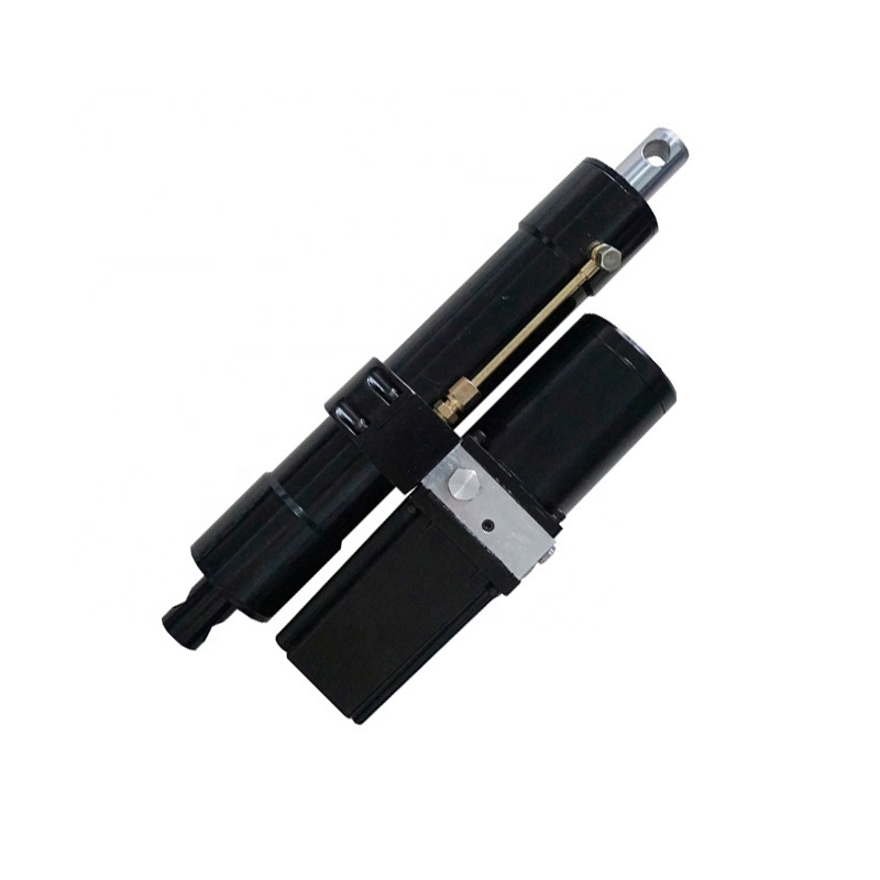 1.5T waterproof electric cylinder 12V telescopic electric hydraulic actuator