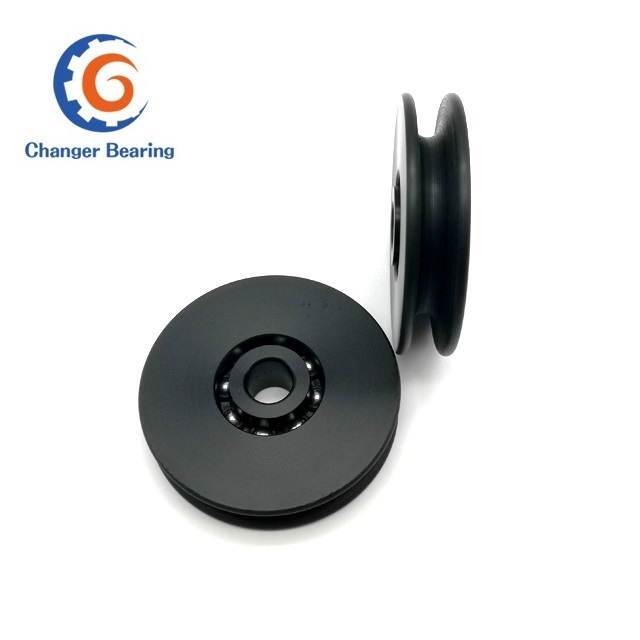 high quality u groove wire/cable pulley for wire cable as per your drawing