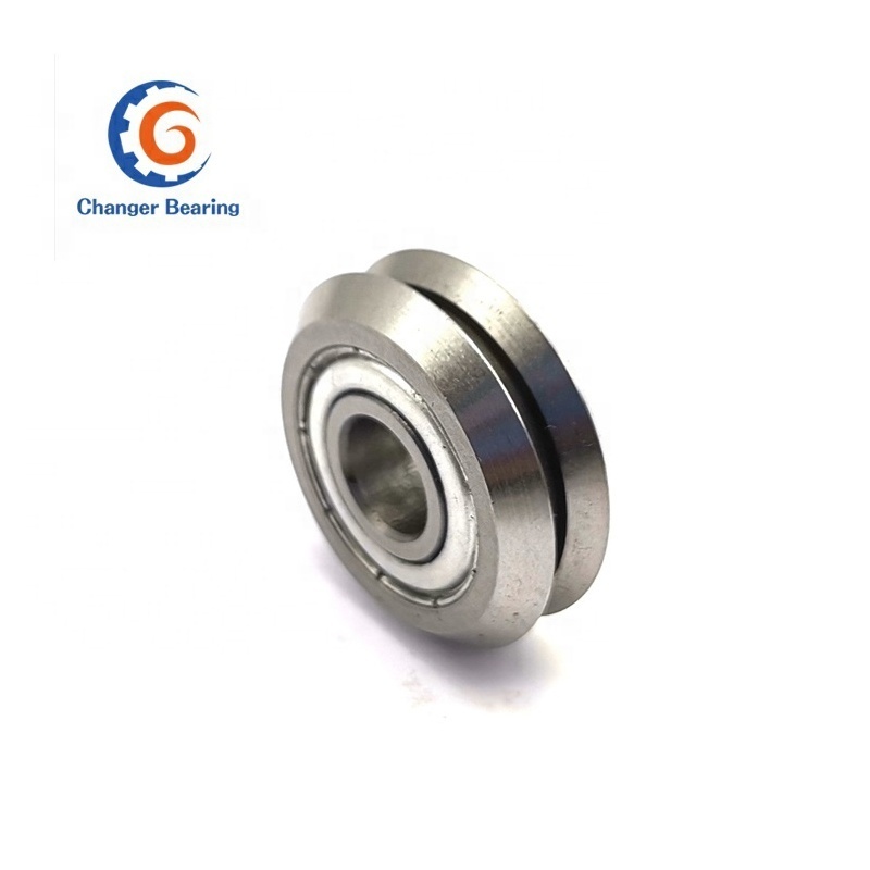 V Groove Ball Bearing W0 W1 RM1 RM1ZZ RM1RS W2 RM2 RM2ZZ RM2RS Guide Wheel Track Roller Bearing