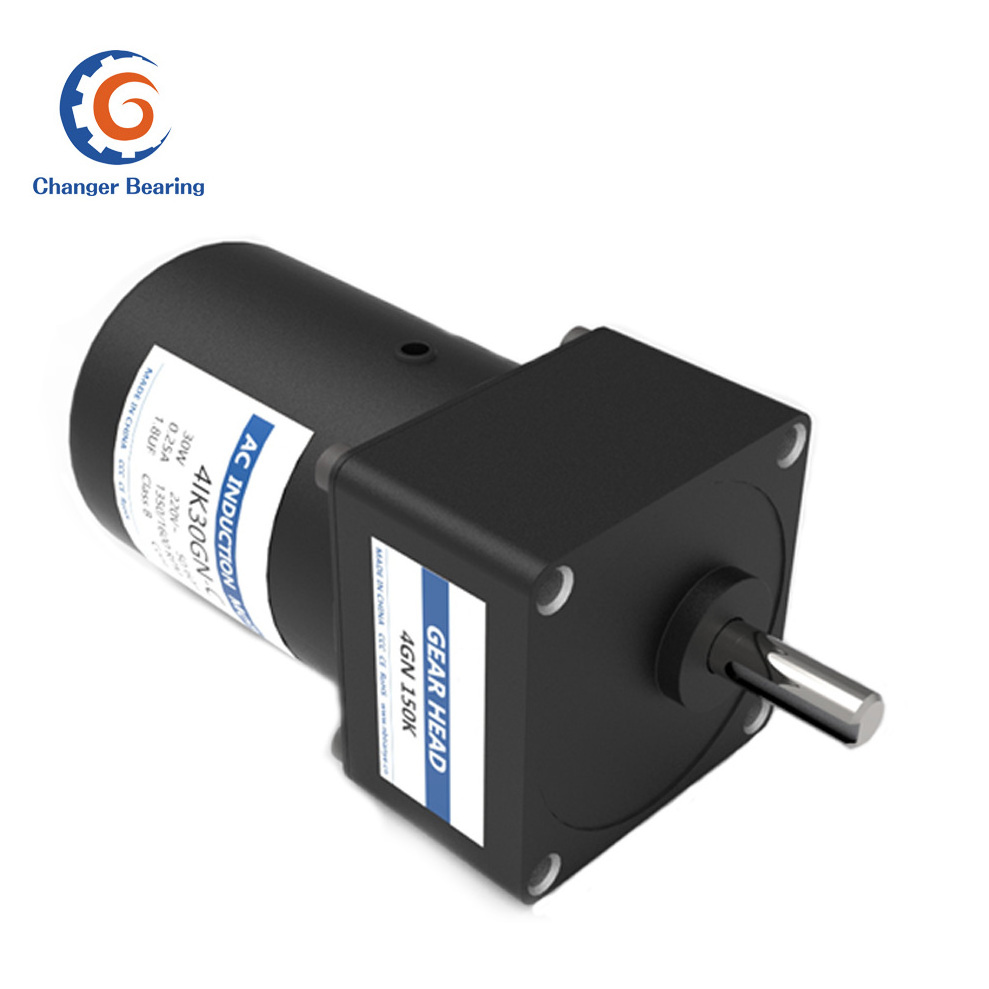 5-500RPM 15W 25W 40W 60W 90W 120W 220v 3IK 5IK High Precision Gear Speed Controlled Motor Electric AC Gear Motor