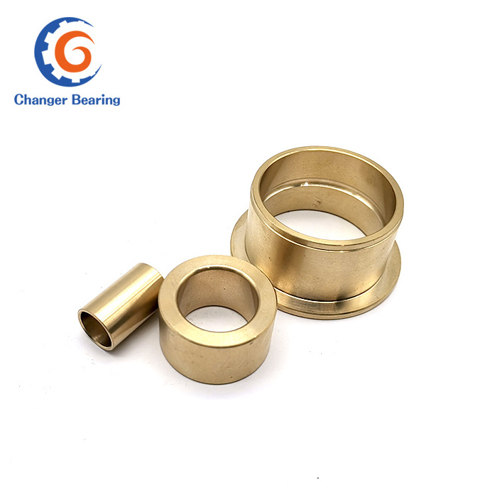 Customized size High Performance Copper Brass Split Sleeve Bushing Bearing