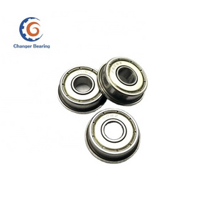 Water Resistant Flange F608ZZ Ball Bearing Chrome Steel Bearings