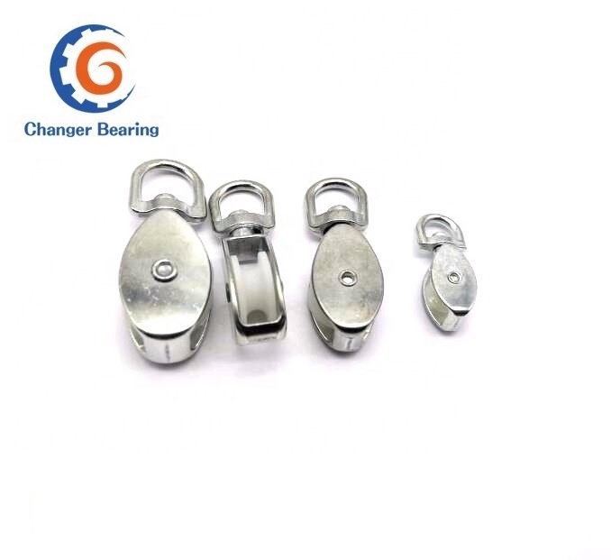 Stainless Steel Wire Pulley M20 Steel Swivel Lifting Rope Pulley