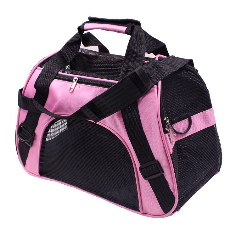 Manufacturer wholesale breathable cooling travel foldable cat dog carrier bag pet carrier